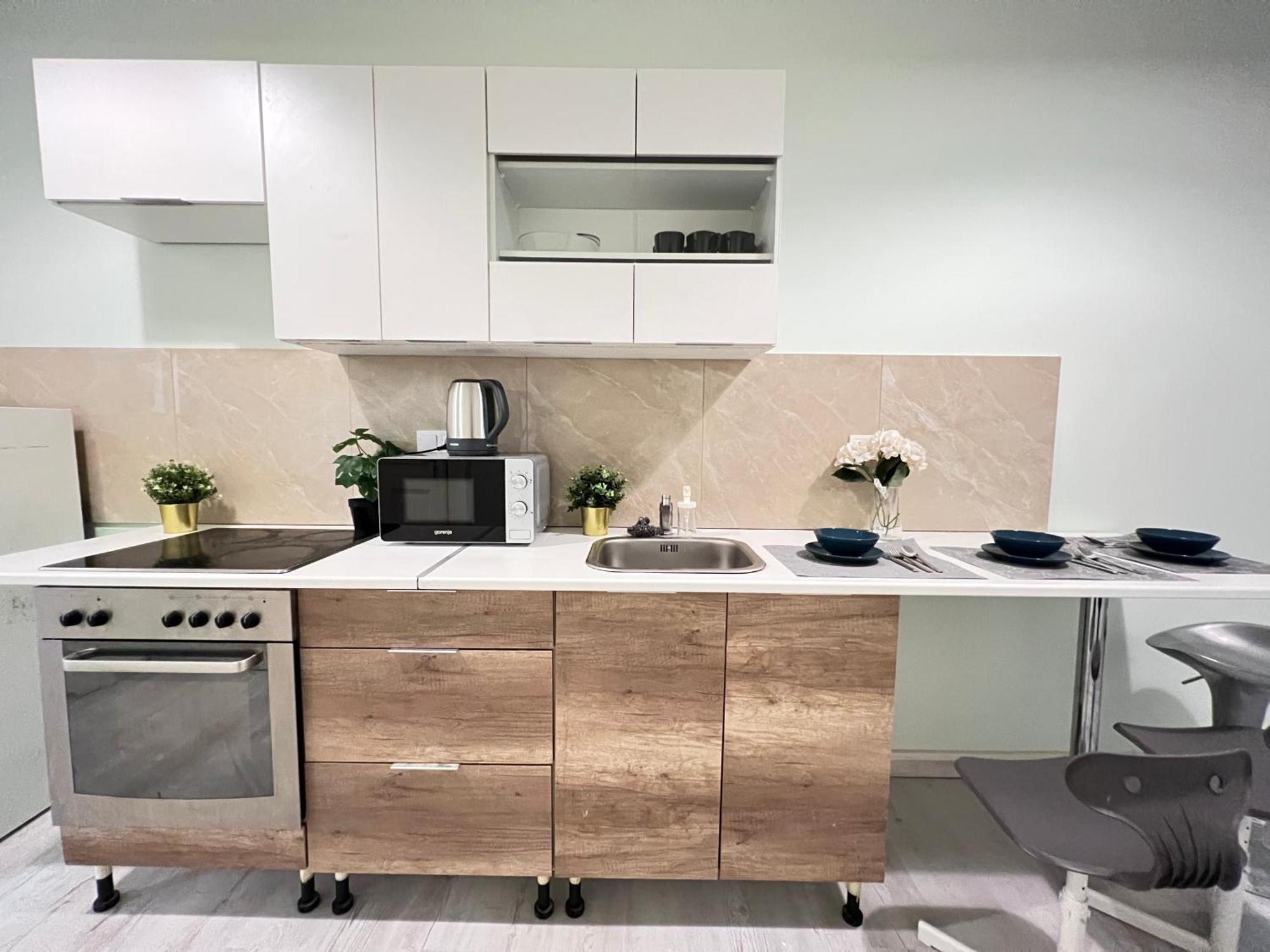 Baross Apartment With Convenience And Style Budapest Esterno foto
