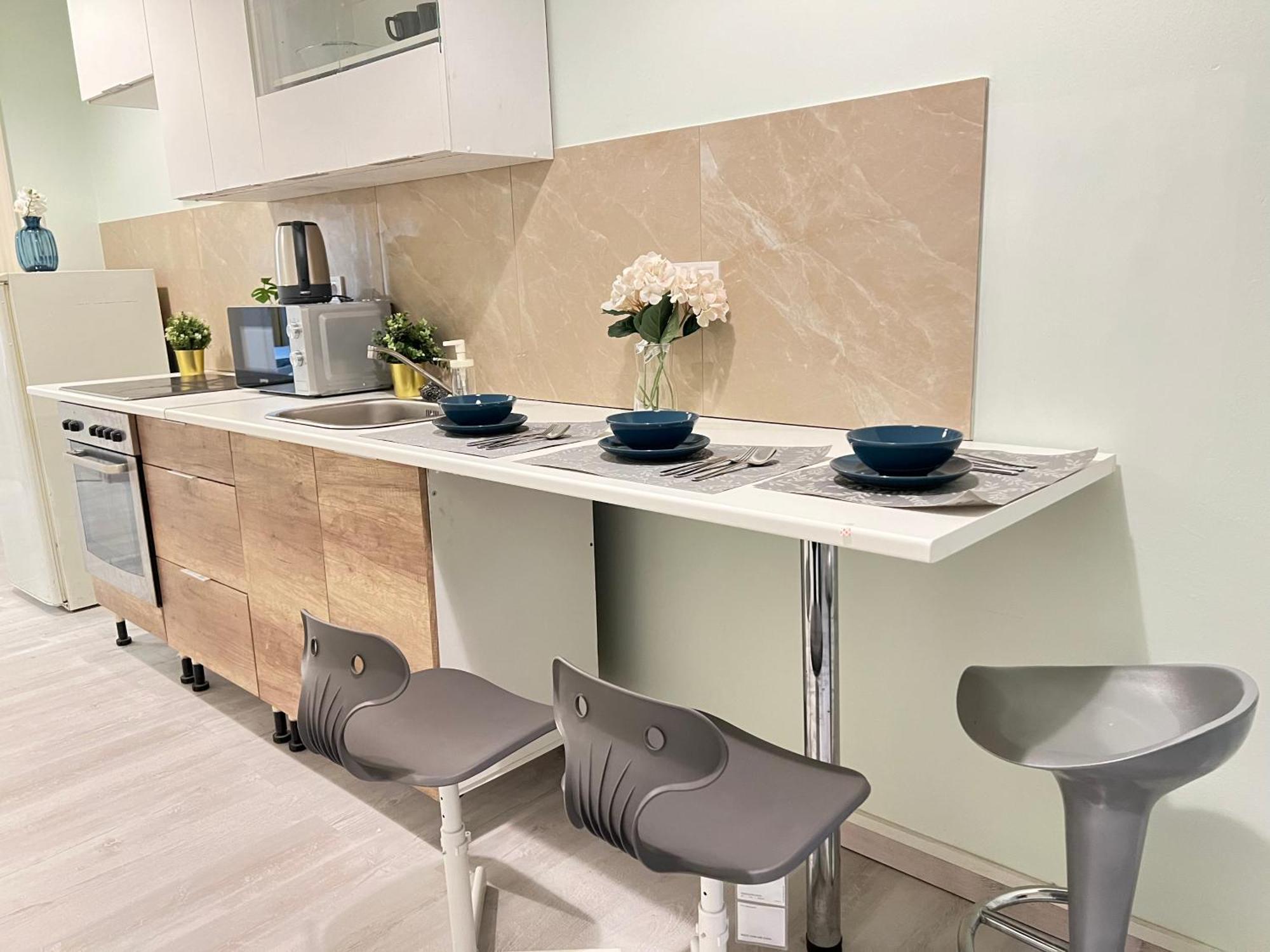 Baross Apartment With Convenience And Style Budapest Esterno foto